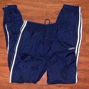 Adidas Track Pant Adult Medium Navy Ankle Zip